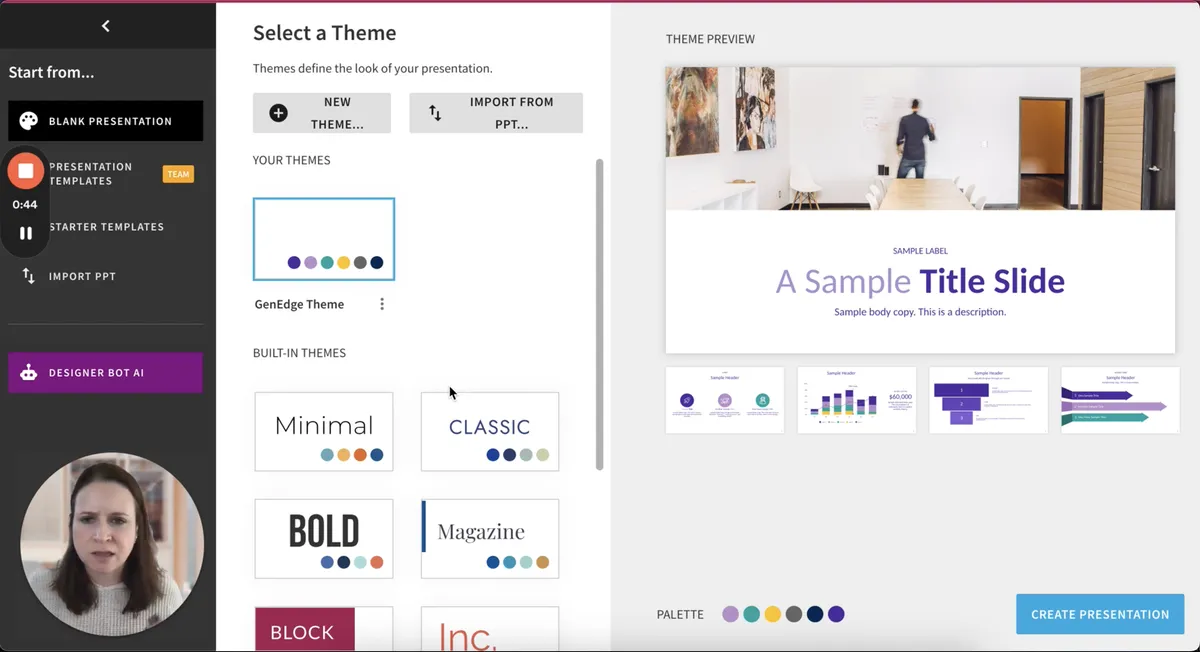 Video: Slide creation with generative AI | SuperchargedByAI Ep.2